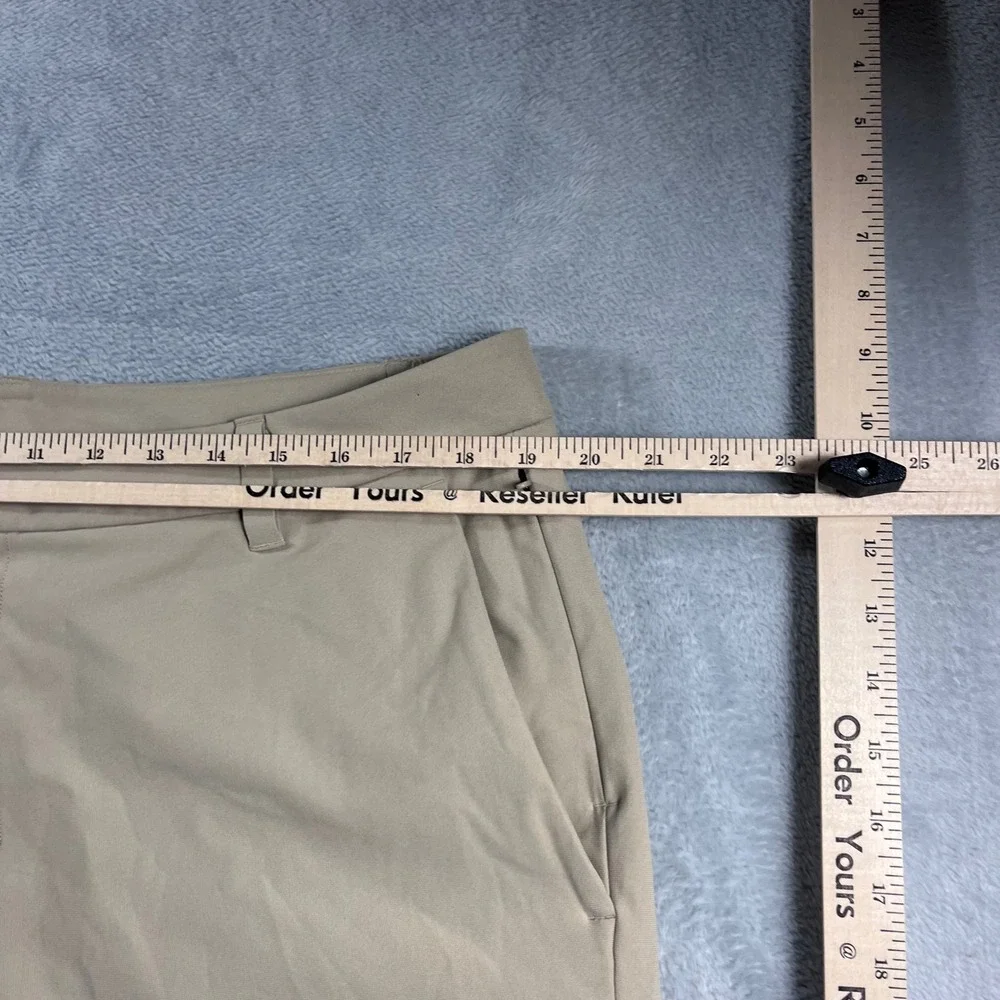 Lululemon Commission Pant Slim 38 Khaki Tan Men's Technical Trousers LM5AEXS